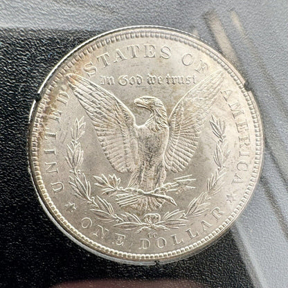 1882 CC Morgan Silver Dollar GSA Better Key Carson City Mint Coin Box & COA