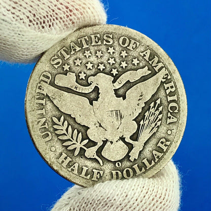 1902 O Silver Barber Half Dollar Better Key Date Rare Scarce New Orleans Coin