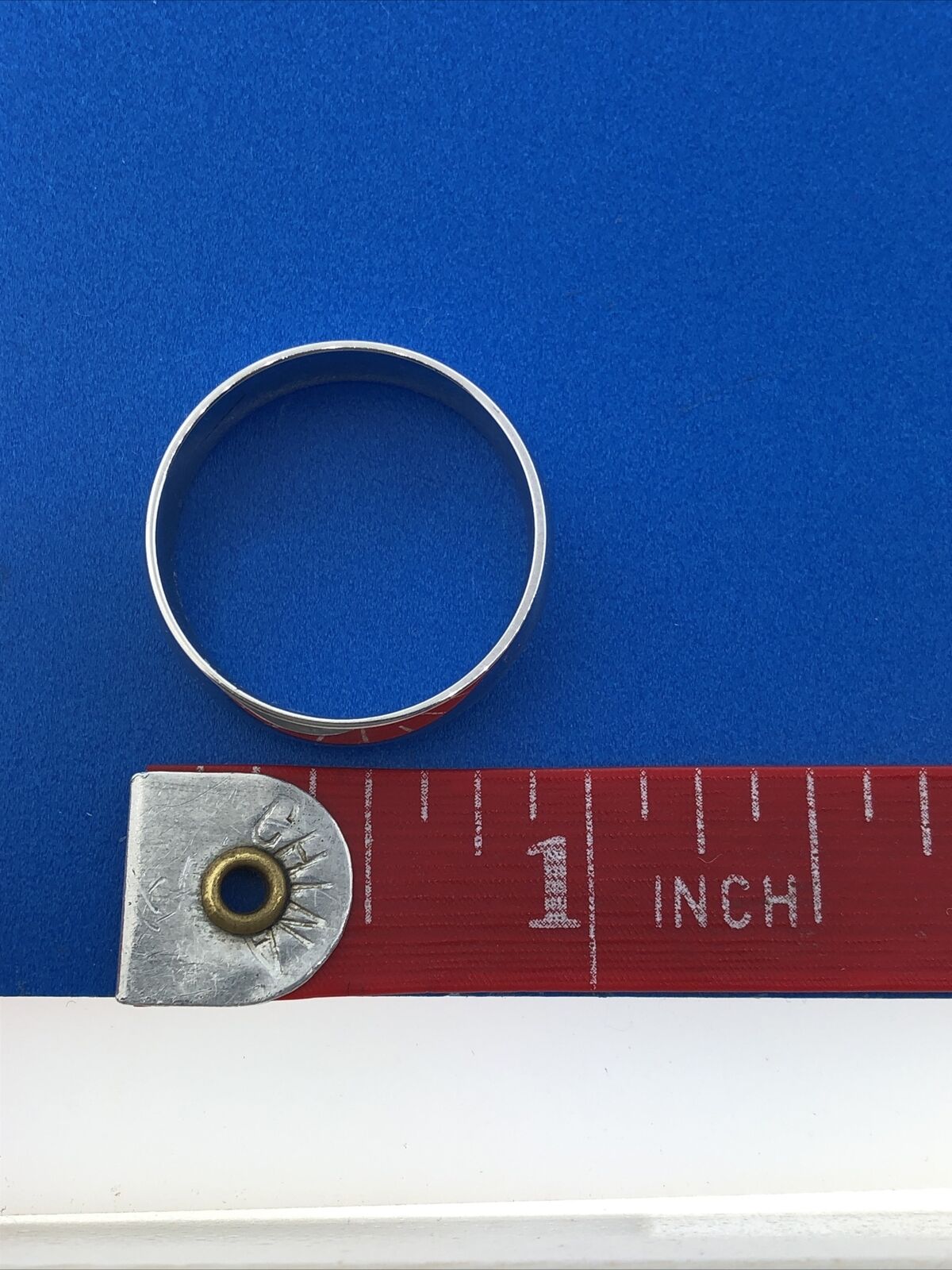 Designer Hallmarked 925 Sterling Silver Unisex Polished Wedding Band Ring Sz 11