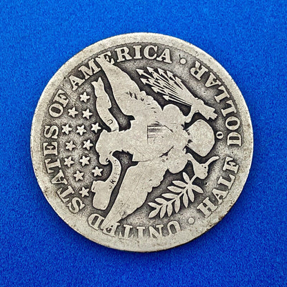 1902 O Silver Barber Half Dollar Better Key Date Rare Scarce New Orleans Coin