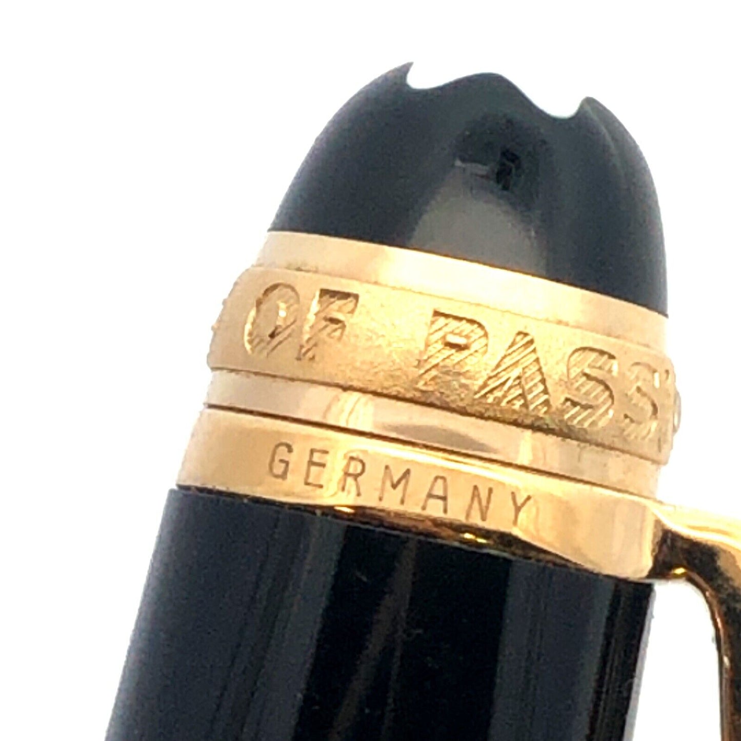 Mont Blanc 14K Yellow Gold 75 Years Anniversary Meisterstuck Fountain Pen