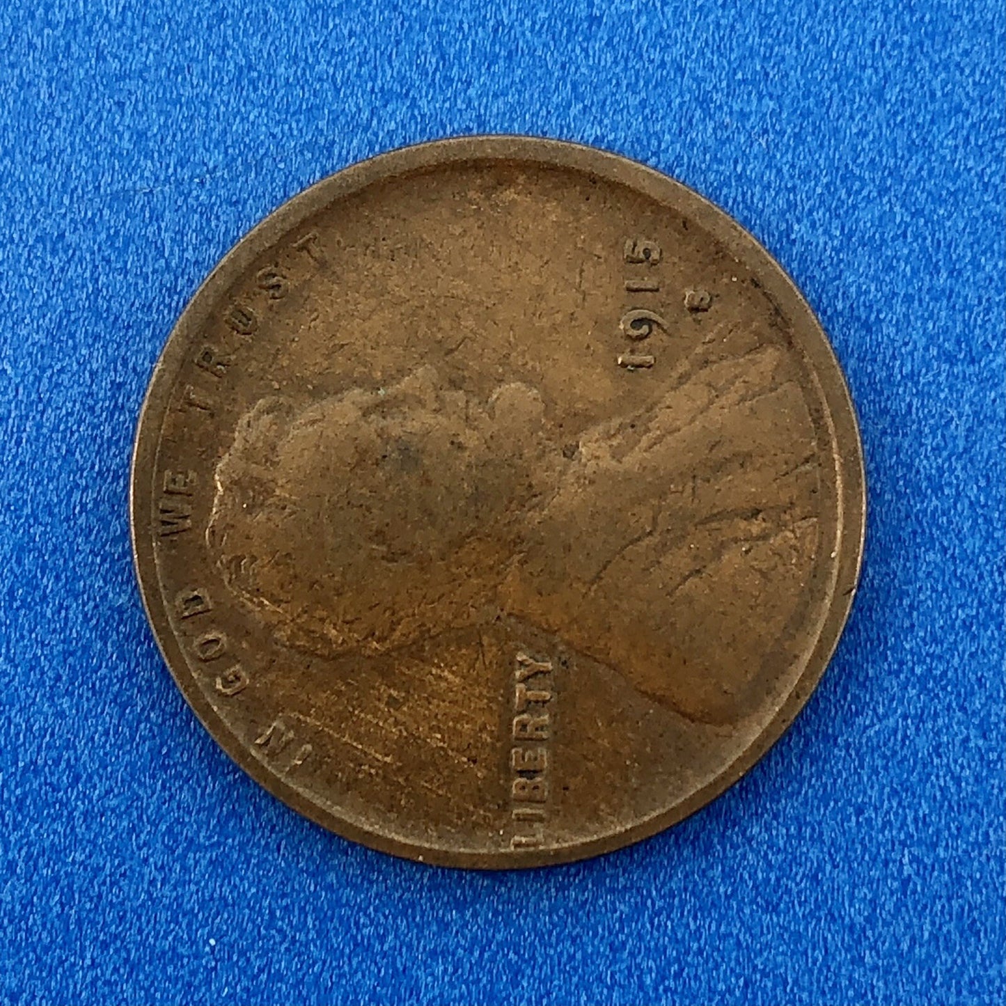 1915 S Lincoln Cent Wheat Ears Reverse Key Rare 1c Cent Penny San Francisco Coin