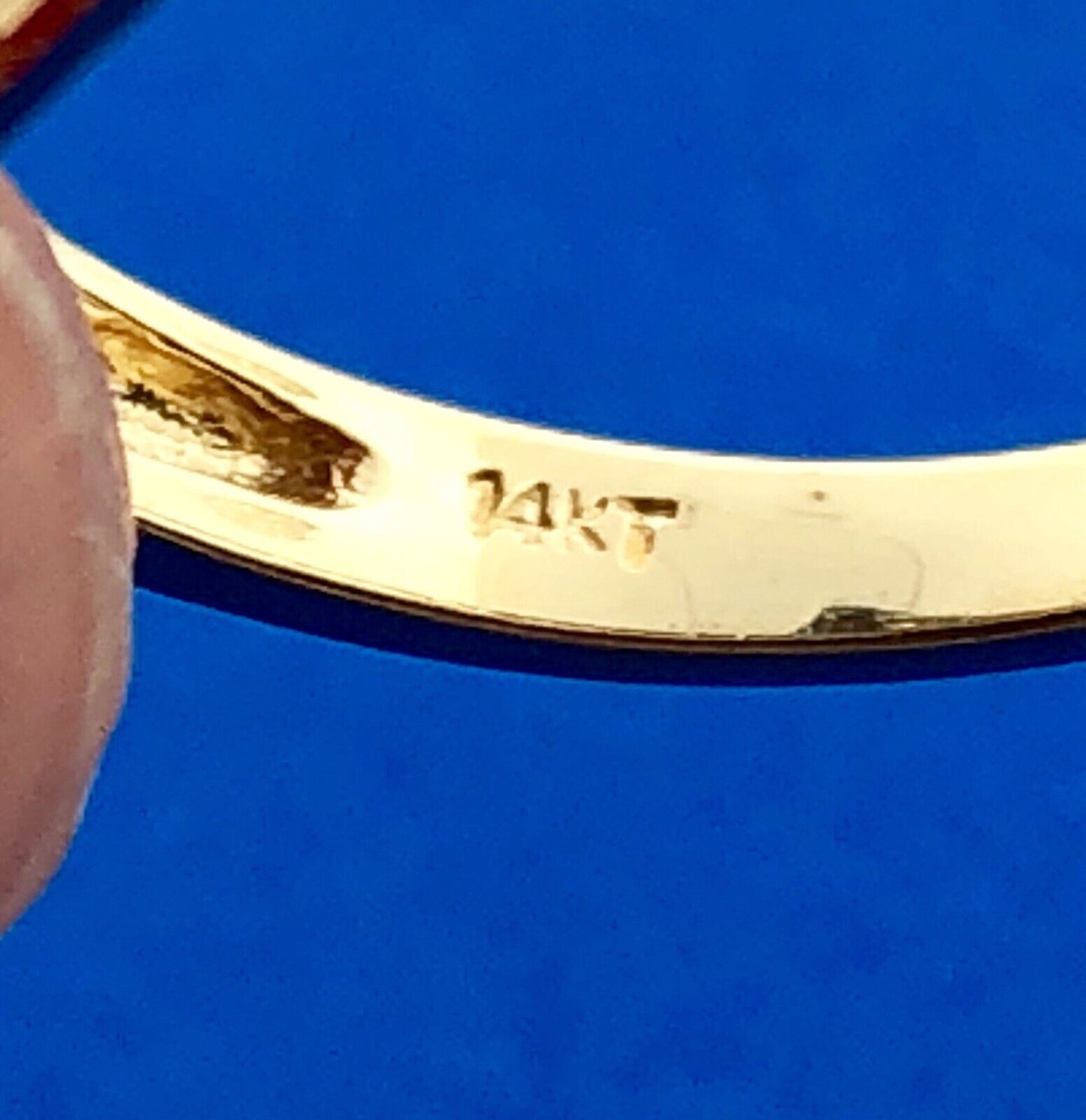 Retro Modernist 14K Yellow Gold Diamond Trio Accented Bypass Anniversary Ring