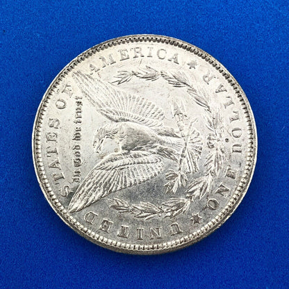 1880 O Morgan Silver Dollar VAM 48 Doubled 1 8 Hangnail Eagle AU New Orleans