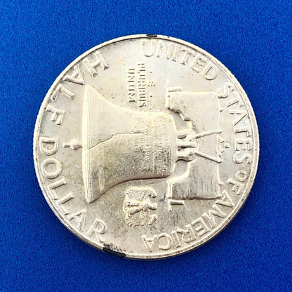 1952 D Franklin Silver Half Dollar Better Key Rare Denver Mint Coin