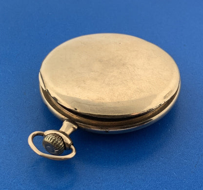 Antique Private Label Pocket Watch Chas Olson & Co With Fahy's Gold Filled Case