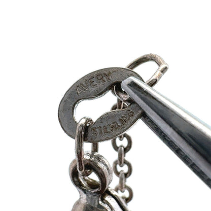 Designer James Avery 925 Sterling Silver Petite Latin Cross Link Chain Bracelet