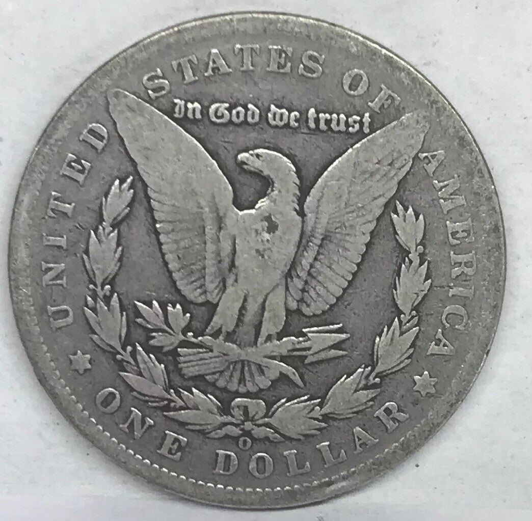 1886 O Morgan Silver Dollar Better Semi Key Date New Orleans Mint Coin #1