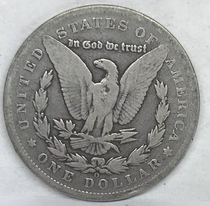 1886 O Morgan Silver Dollar Better Semi Key Date New Orleans Mint Coin #1