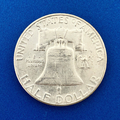 1951 S Franklin Silver Half Dollar Better Key Date Rare San Francisco Mint Coin