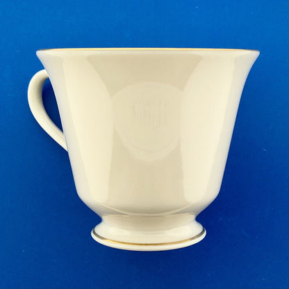 Vintage Lenox Hayworth Pattern Cosmopolitan Collection Tea Cup & Saucer Set of 2