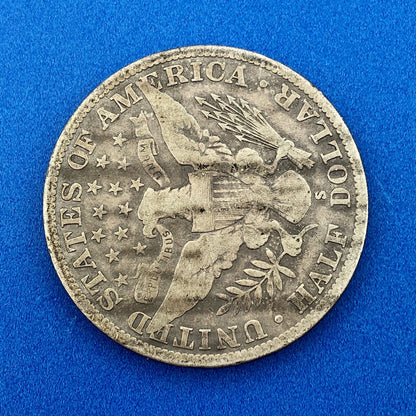 1912 S Silver Barber Half Dollar Better Key Date San Francisco Coin Rare Scarce