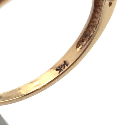 Designer 14K Yellow Gold Round Blue Sapphire Flower September Anniversary Ring