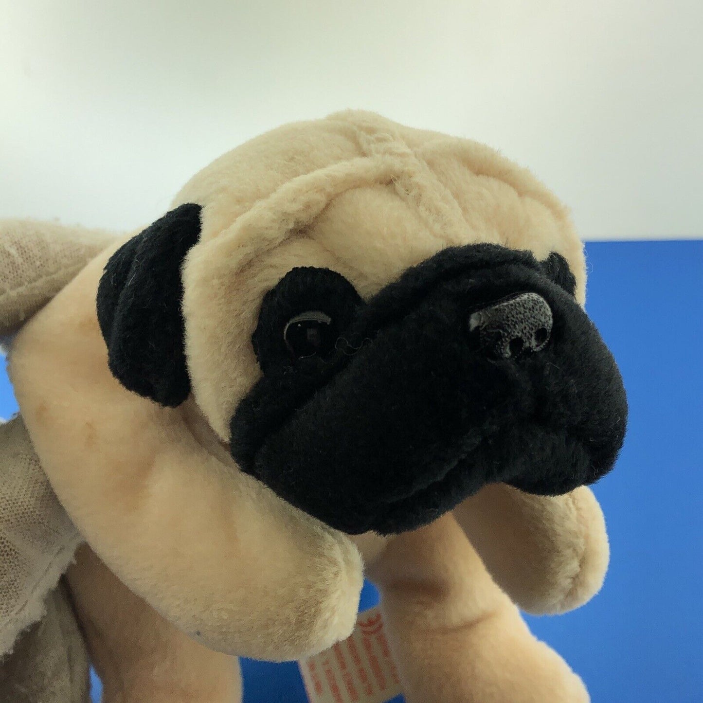 1996 TY Beanie Baby Pugsly The Pug Dog Near Mint Condition Retired - 4106