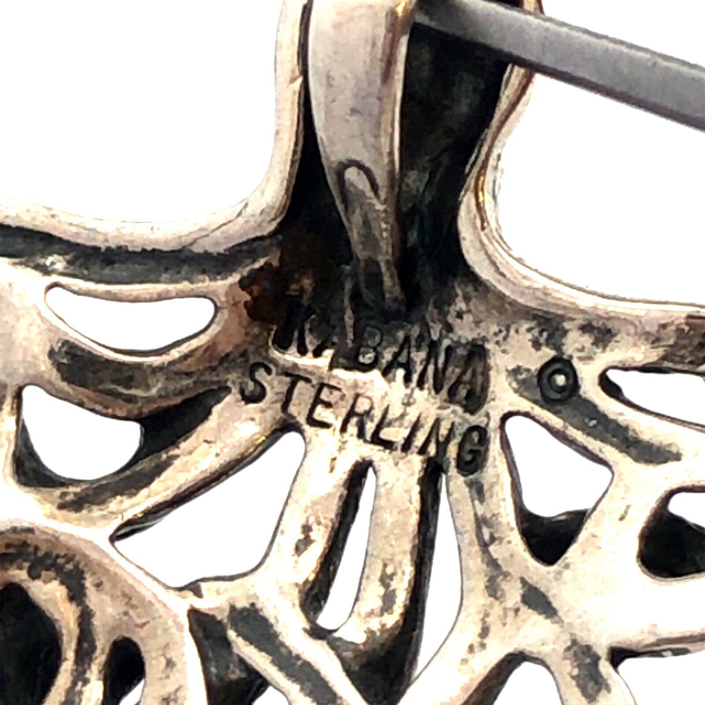 Designer Kabana 925 Sterling Silver Octopus Ocean Beach Sea Life Animal Pendant