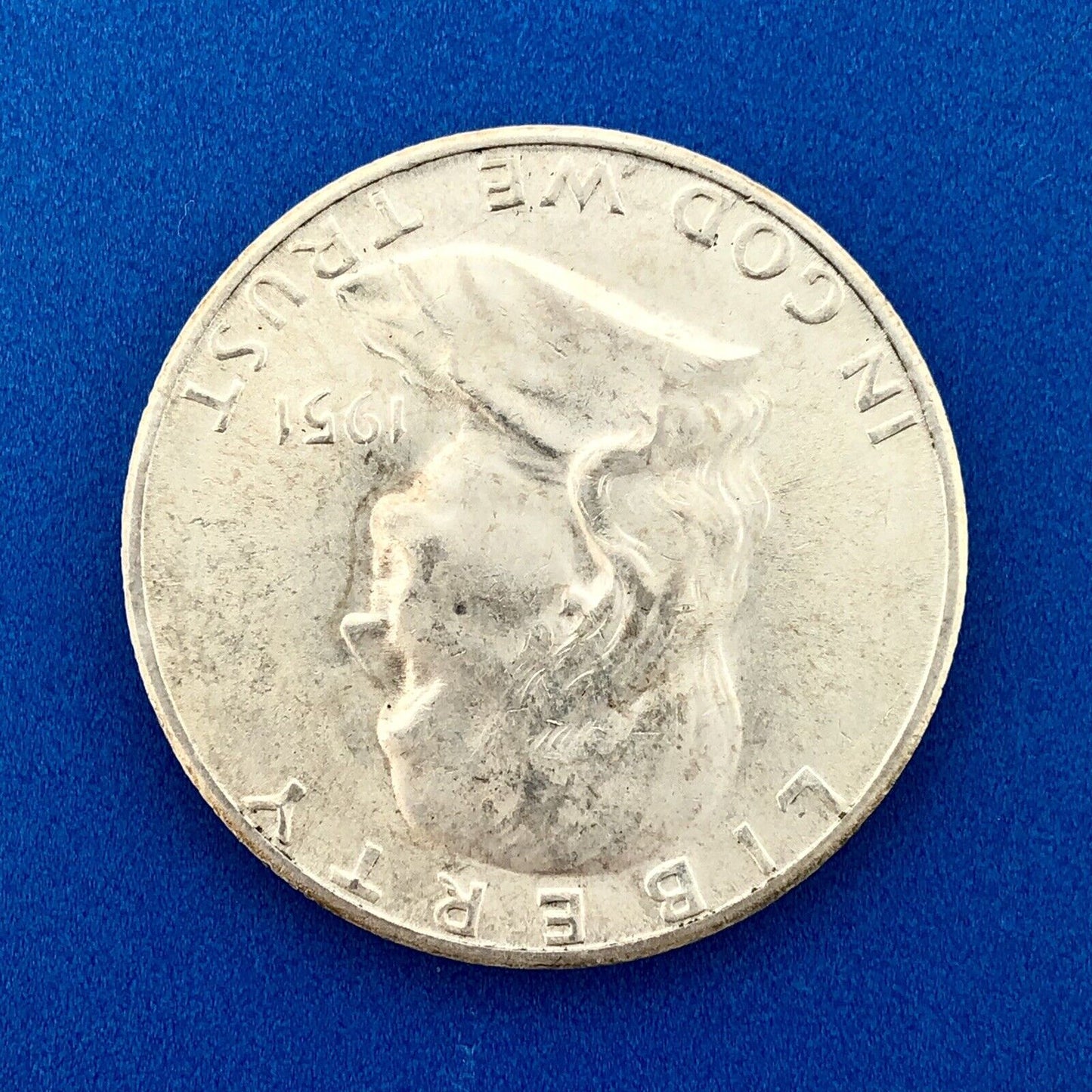 1951 S Franklin Silver Half Dollar Better Key Date Rare San Francisco Mint Coin