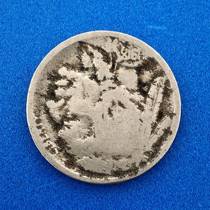 1918 S Indian Head Buffalo Nickel Better Key Scarce San Francisco Mint Coin