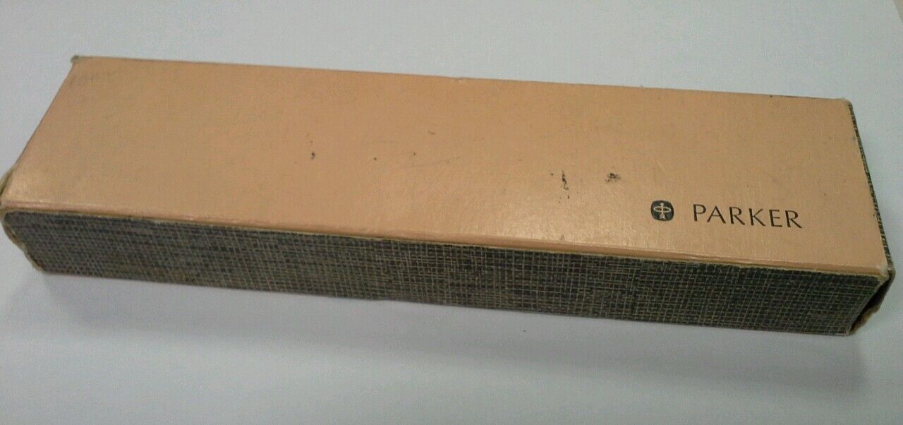 Parker Insignia Single Ball Point Pen 12k Rolled Gold In Original Box