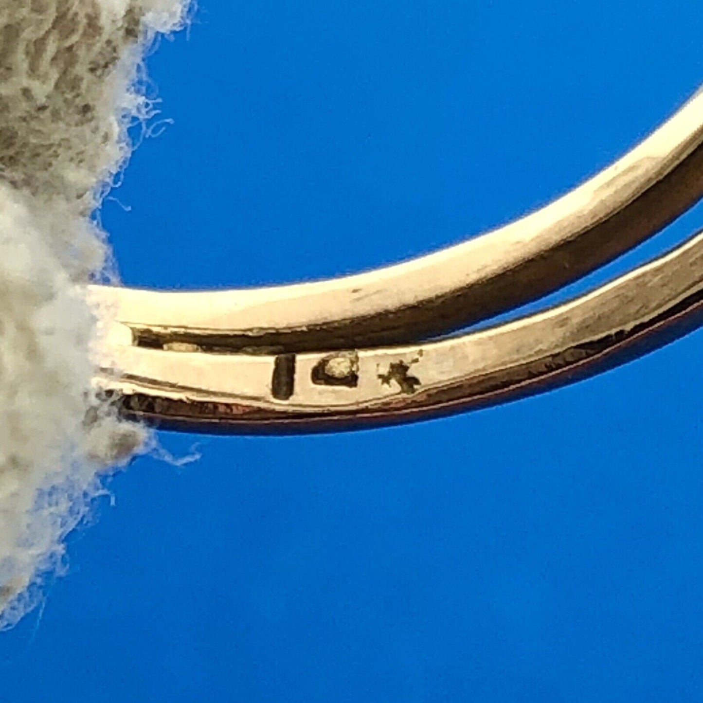 Gorgeous 14k Yellow Gold Large Smoky Quartz Free Form Statement Ring Size 7.25