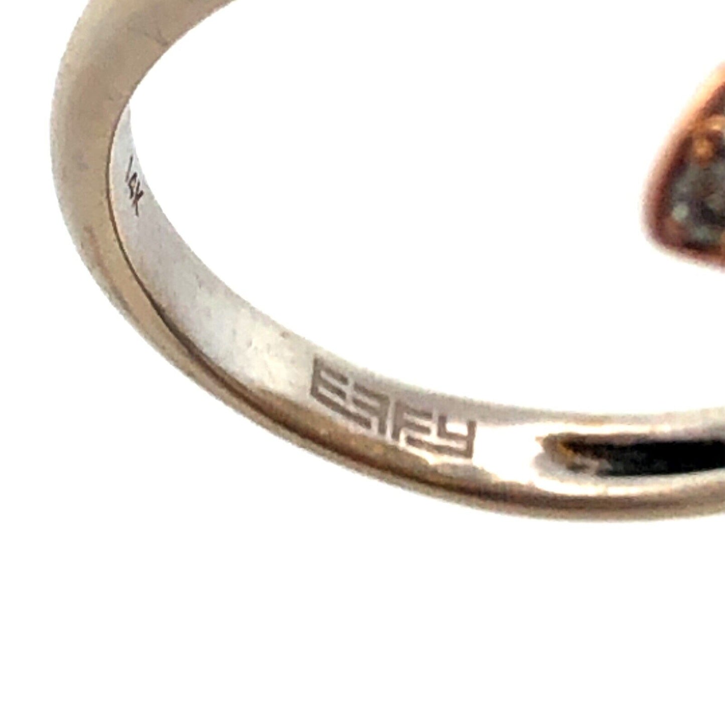 Effy Nature 14K Tri-Gold Black White Espresso Diamond Flower Statement Ring