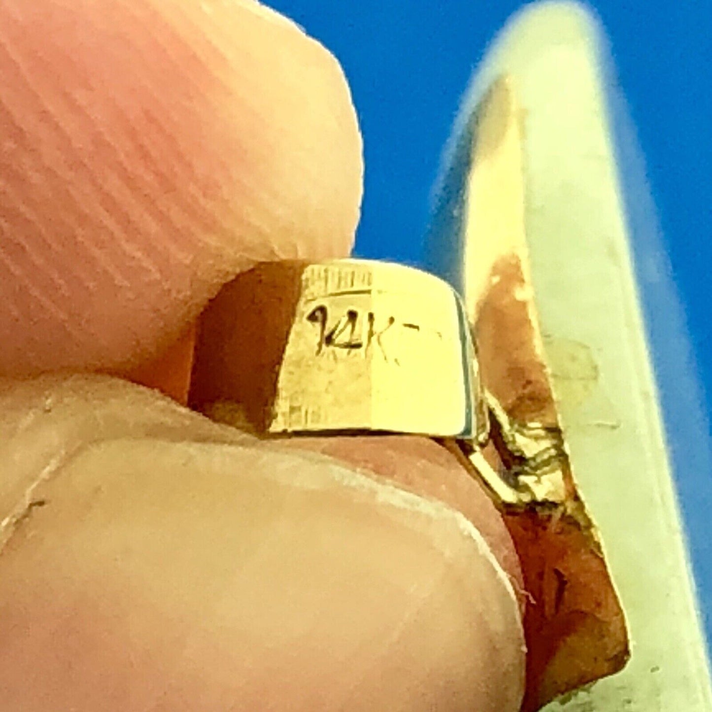 Vintage 14k Yellow Gold Jade Jadeite Chrysoprase Elephant Statement Pendant