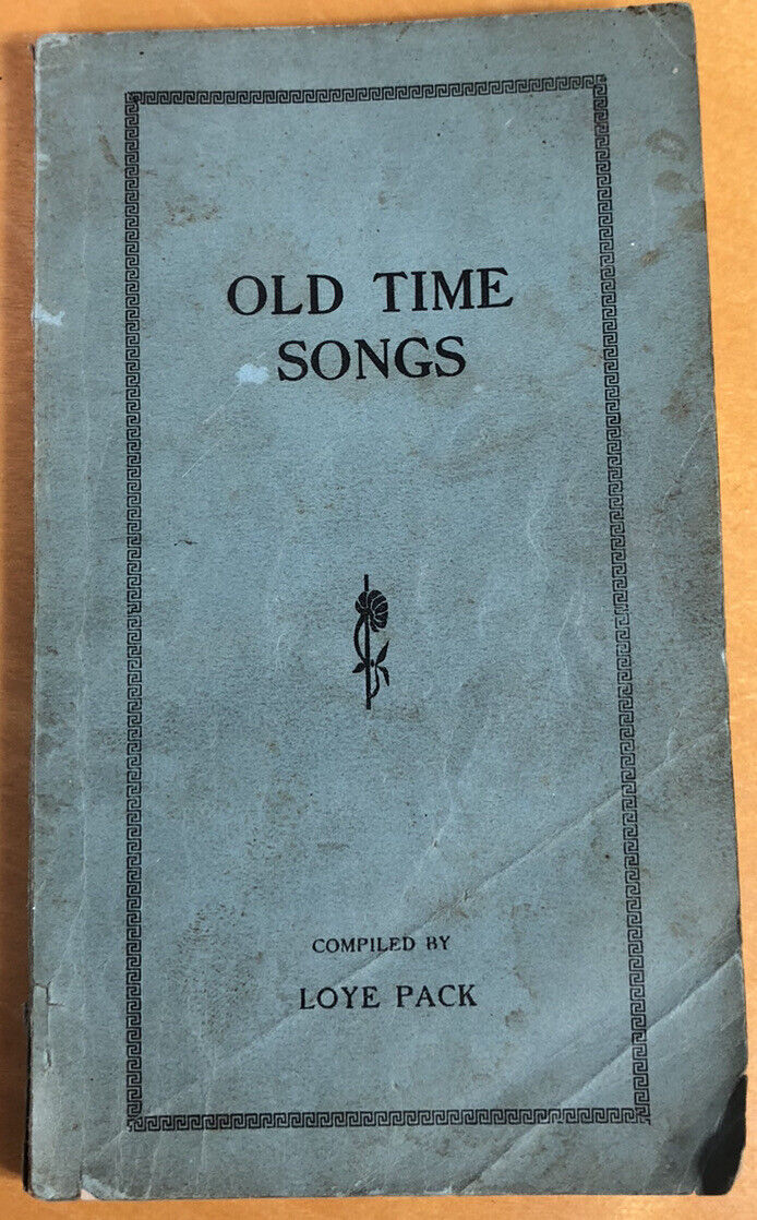 1920-1930's Lot of Five Antique Pocket Literature and Song Books