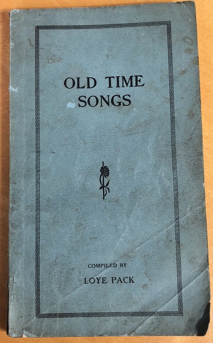 1920-1930's Lot of Five Antique Pocket Literature and Song Books