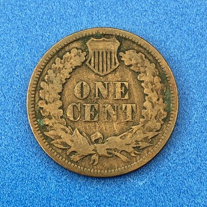 1880 P Indian Head One Cent Penny Type 3 Bronze Better Key Philadelphia Coin