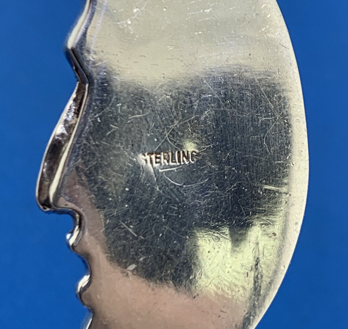 Designer 925 Sterling Silver Man In The Moon Crescent Statement Pendant