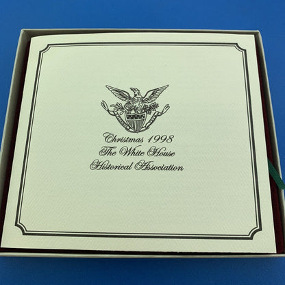 1998 White House Historical Association Buchanan Era Christmas Ornament
