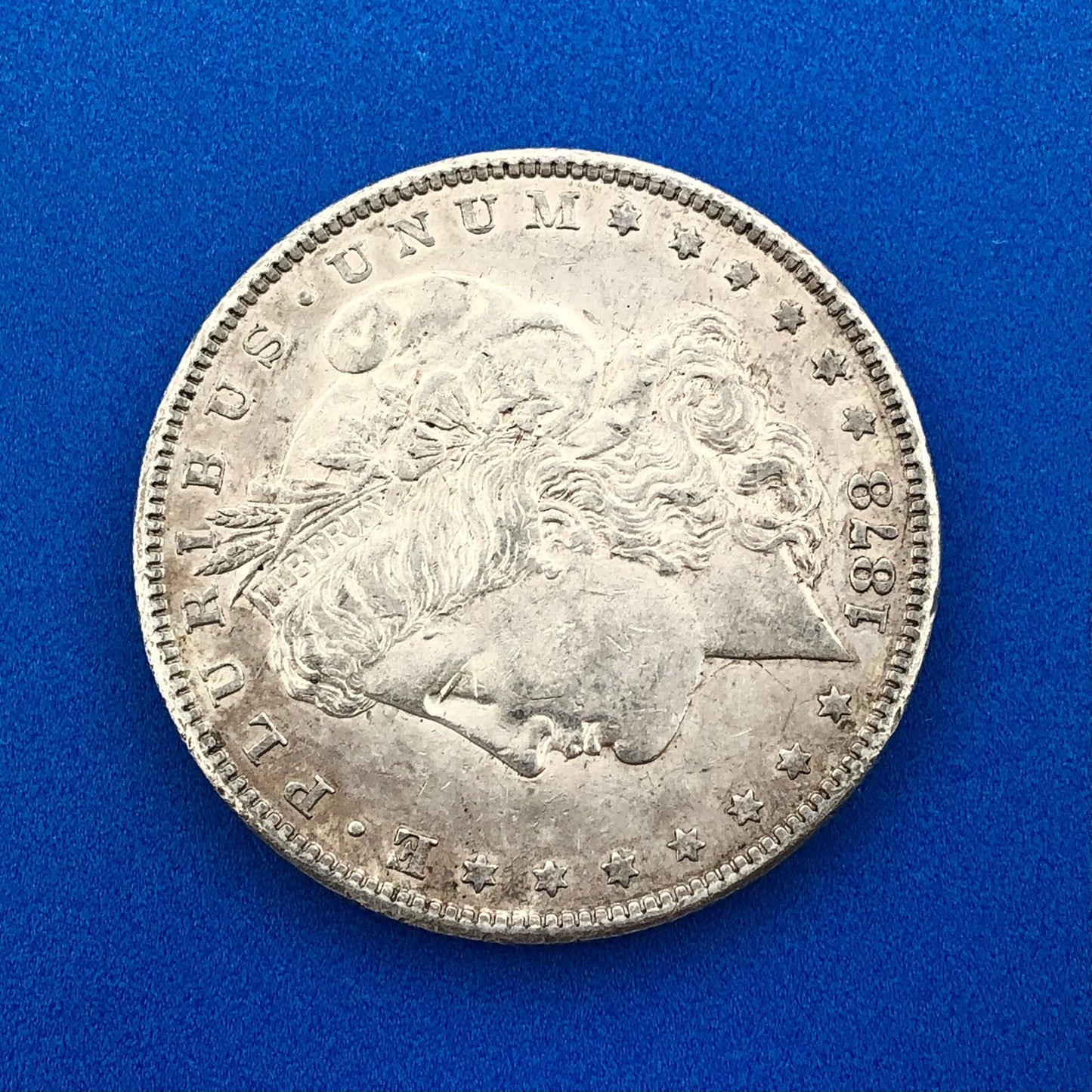 1878 S Morgan Silver Dollar $1 Better Semi Key San Francisco Mint Coin
