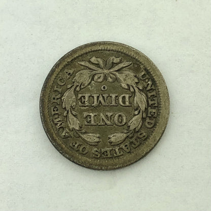 1841 O Seated Liberty Silver Dime No Motto Better Rare New Orleans Mint Coin