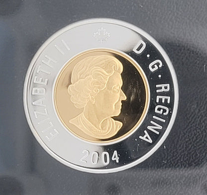 2004 Royal Canadian Mint French Settlement 8-Coin Fine/Sterling Silver Proof Set