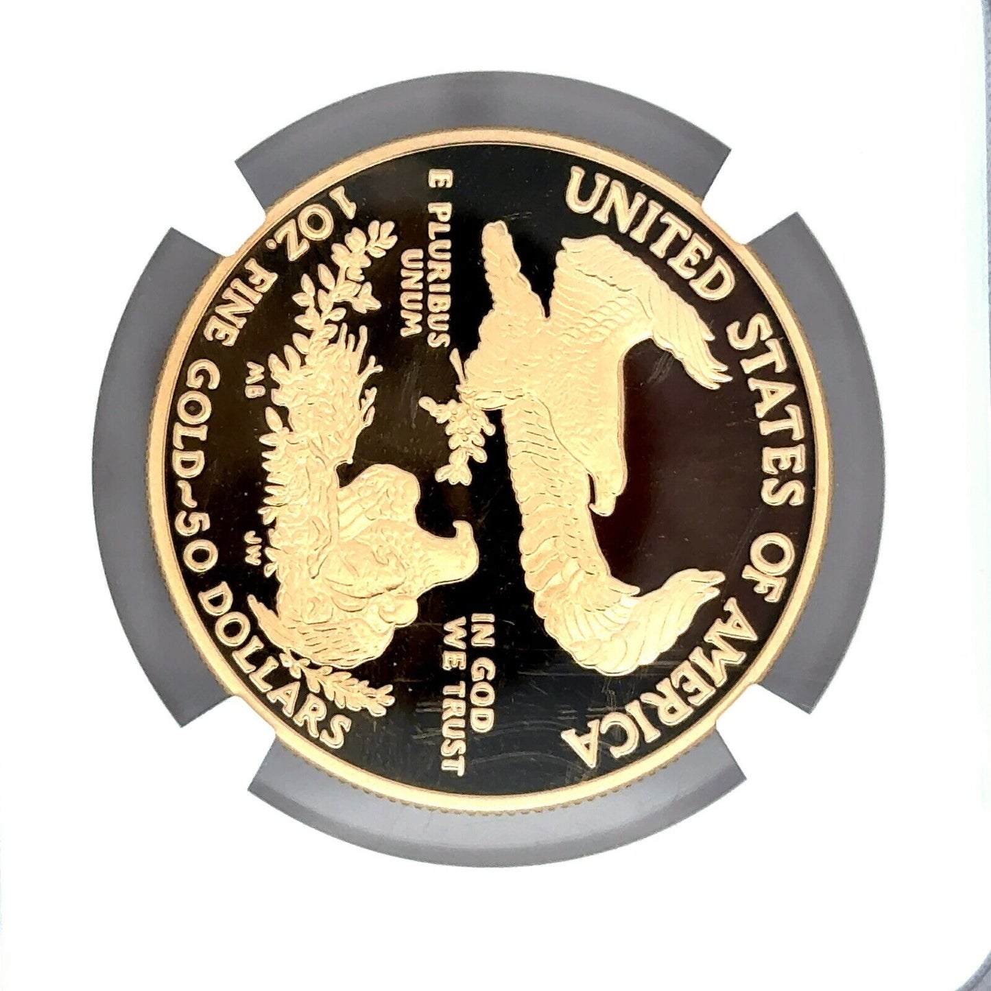 2021-W $50 Gold Eagle Type 1 NGC PF70UCAM First Day of Issue Proof 1oz Coin