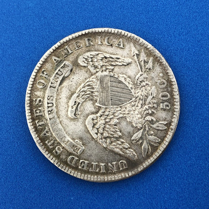 1834 P Capped Bust Silver Half Dollar 50c Small Date Small Letters Small Stars