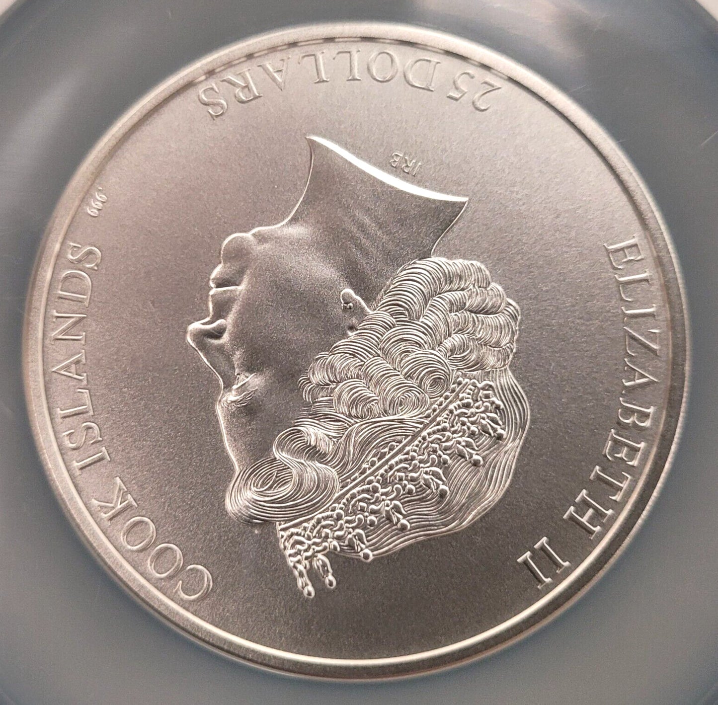 2021 $25 Cook Islands NGC MS70 Seven Summits - Mt. Elbrus 5oz .999 Silver Coin