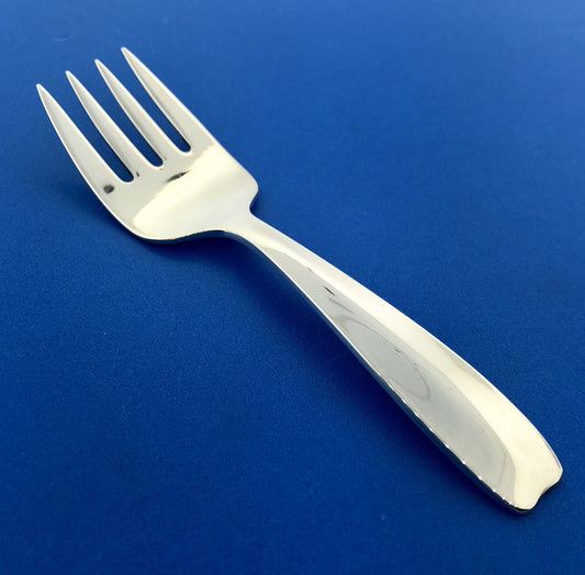 Vintage Tiffany & Co Cordis Pattern Sterling Silver 925 Infant Baby Toddler Fork