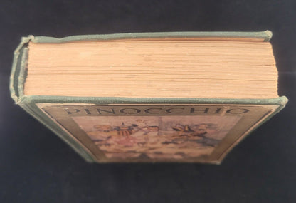 Adventures of Pinnochio by Carlo Collodi 1921 Golden Books for Children Series