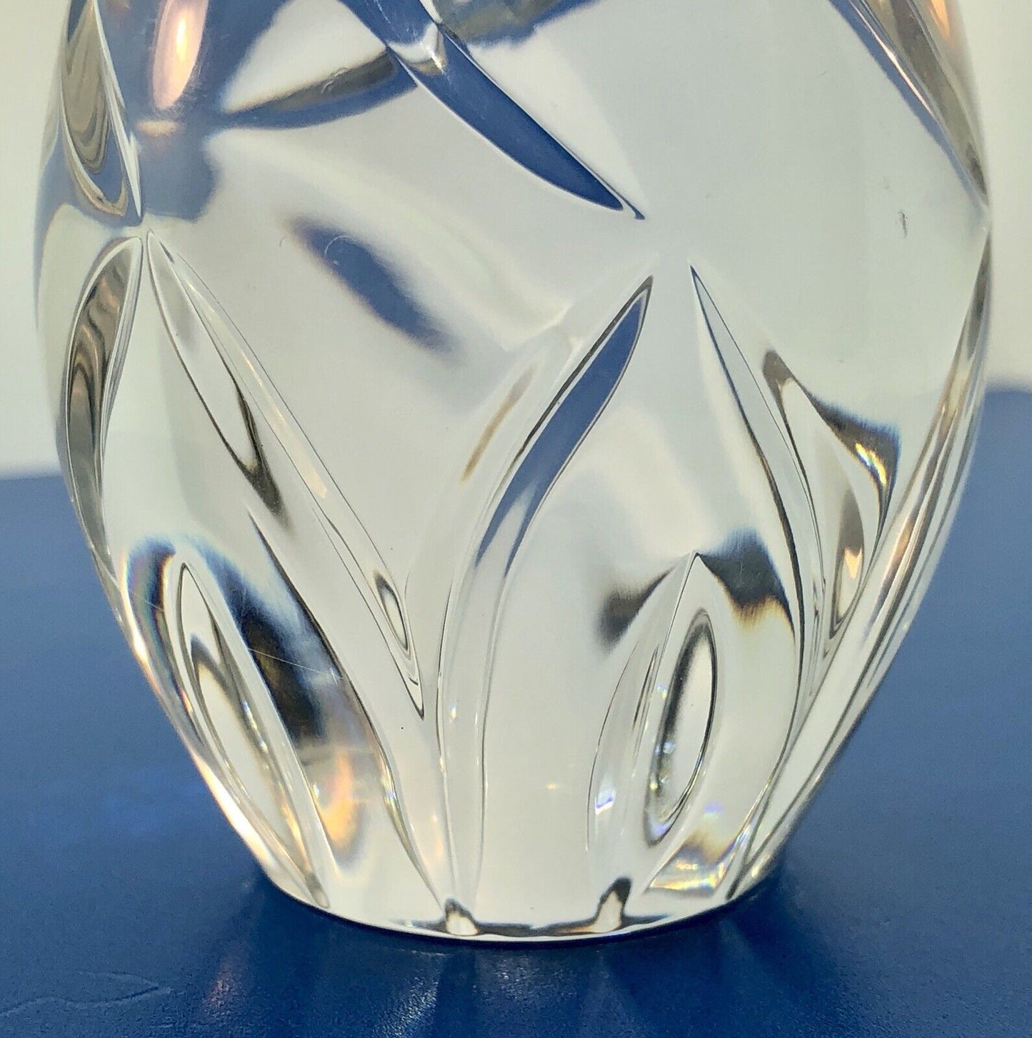 Sullivans Handcrafted Poland 24% PbO Crystal Annual Egg Figurine Paperweight