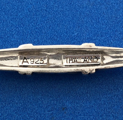 Designer 925 Sterling Silver Balinese Scroll Bead Work Drop Dangle Earrings