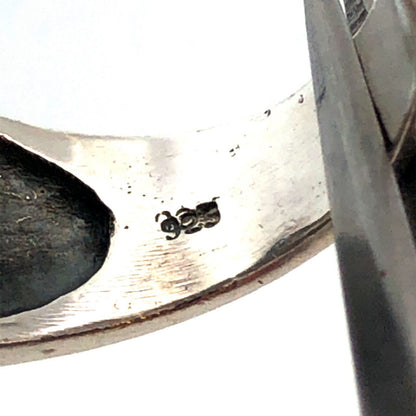 925 Sterling Silver Eye Of Providence Seeing Eye Sunbeam Statement Ring