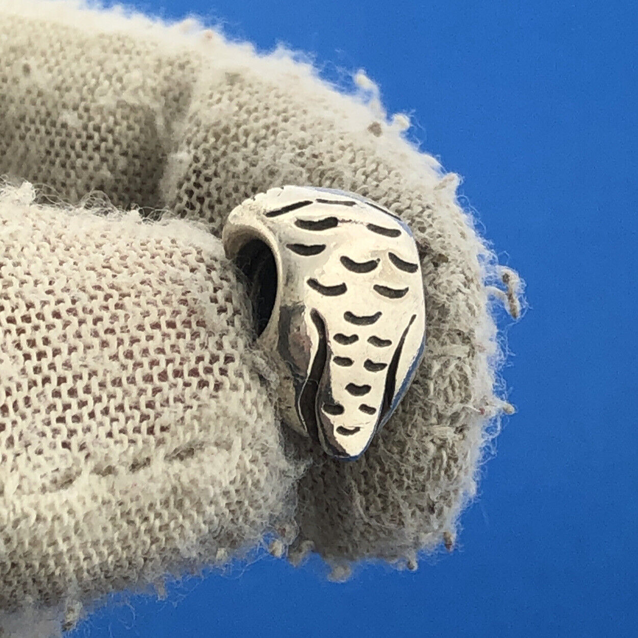 Authentic Pandora ALE Sterling Silver 925 Wise Owl 790278 Slide Bracelet Charm