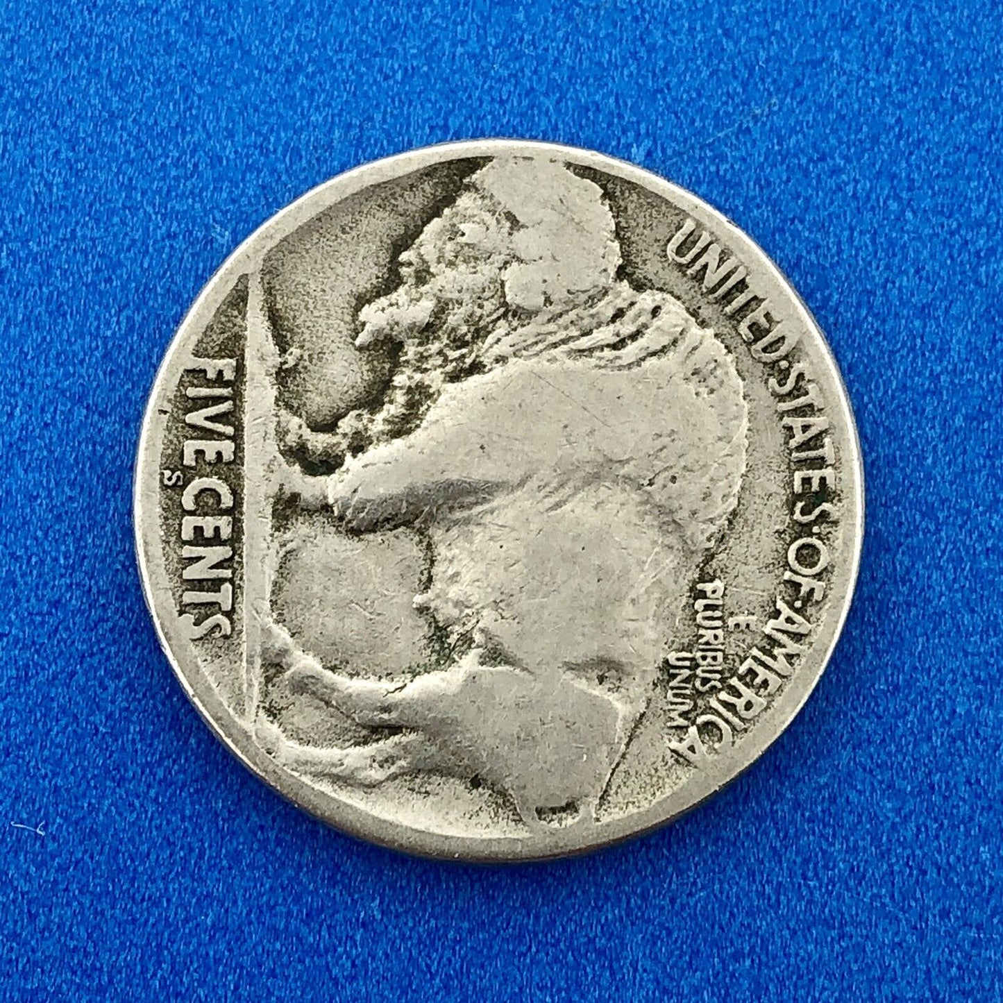 1924 S Indian Head Buffalo Nickel Better Key Scarce San Francisco Mint Coin