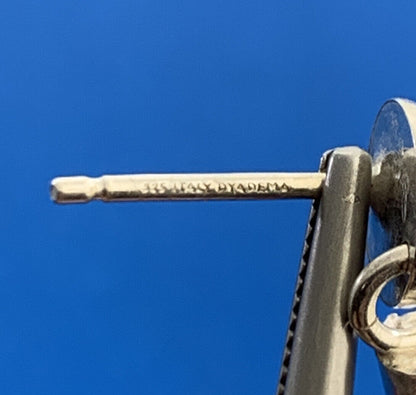 Designer 925 Sterling Silver 4 Strand Snake Chain Drop Dangle Stud Earrings