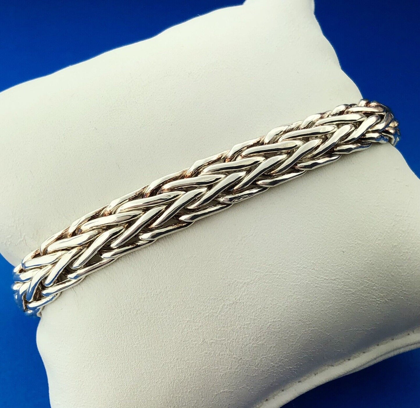 Atasay Kuyamculuk AK 925 Sterling Silver Black Onyx Reversible Link Bracelet