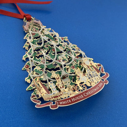 2008 White House Historical Association Harrison Era Tree Christmas Ornament