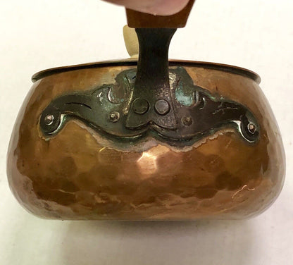 Vintage Stockli-Netstal Swiss Made Copper Ware Incomplete Fondue 4 Piece Set