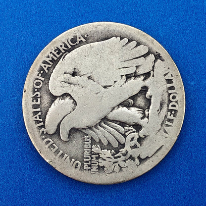 1917 S Obverse Silver Walking Liberty Half Dollar 50c Better Key San Fran Coin