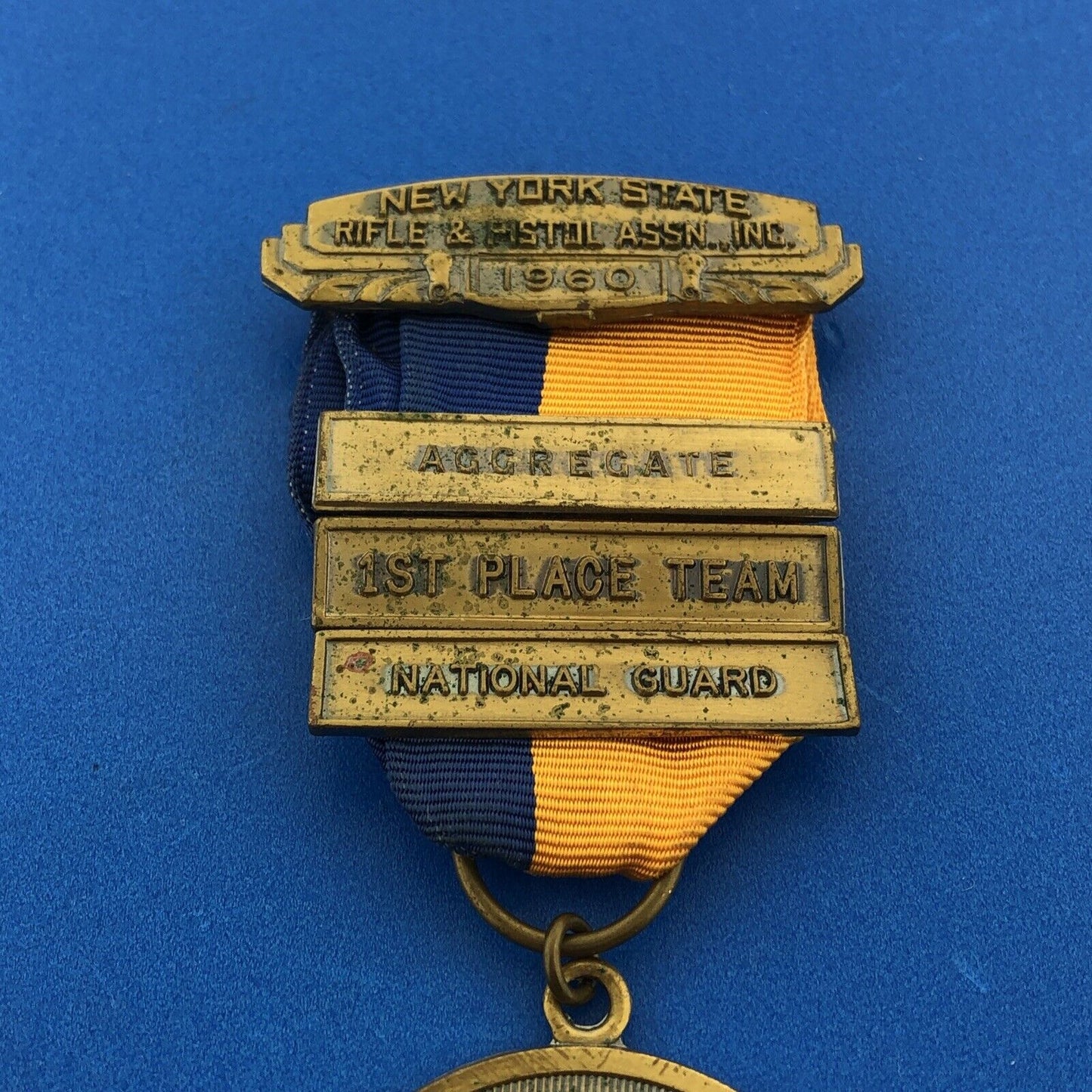 1960 New York State Rifle Pistol National Guard Rifle Aggregate 1st Team Award