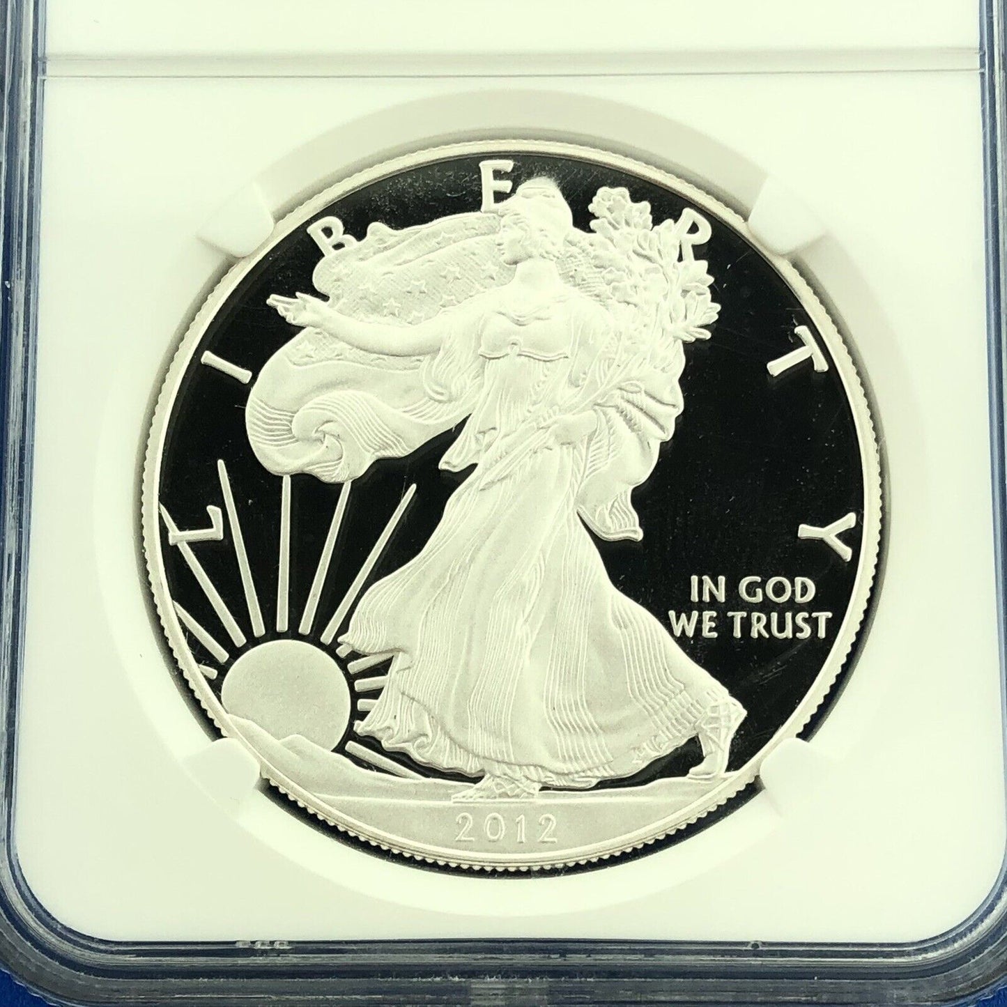 2012 S Proof Silver Eagle 999 Fine Silver NGC PF70 Ultra Cameo Set Early Release